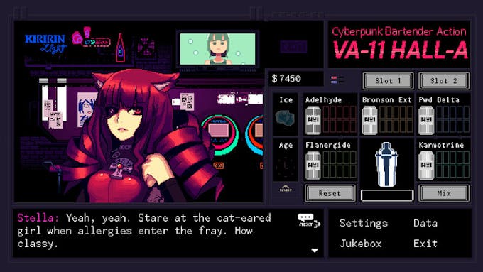 VA-11 Hall-A: Cyberpunk Bartender Action